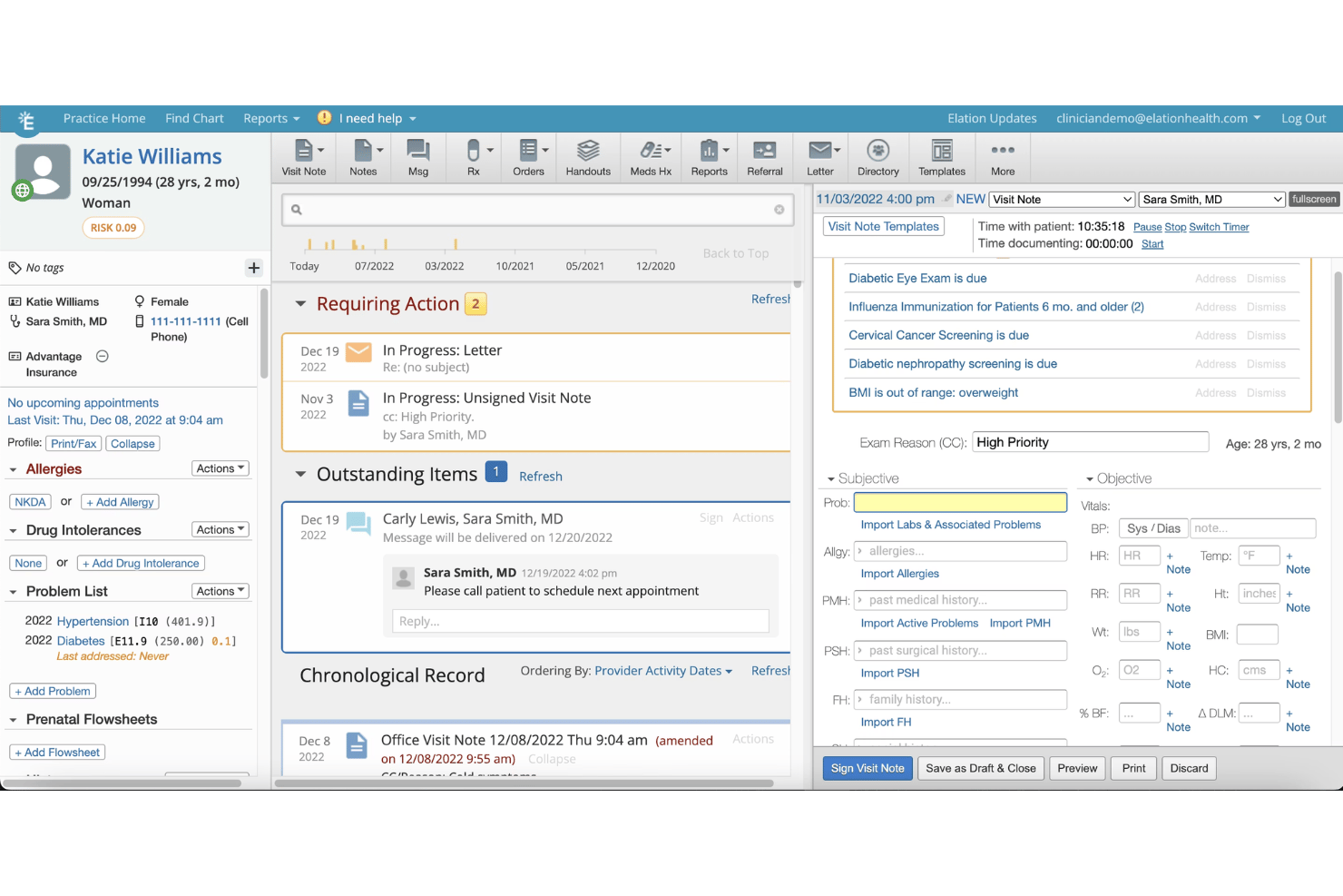 Elation Health is an AI-powered EHR for streamlined primary care workflows and billing.