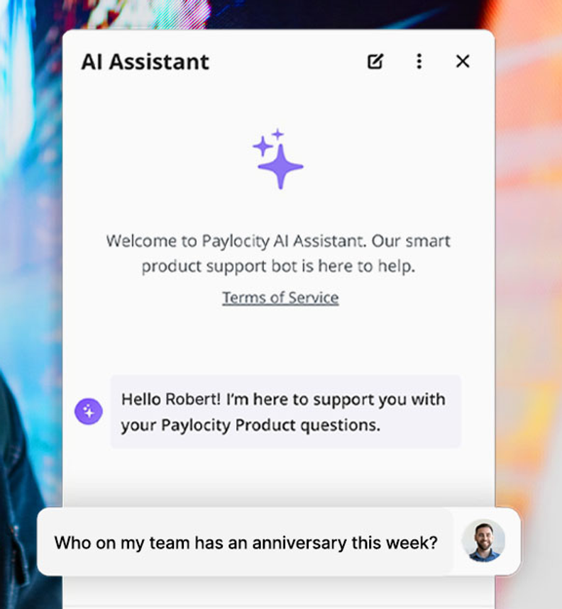 Paylocity AI Assistant Update