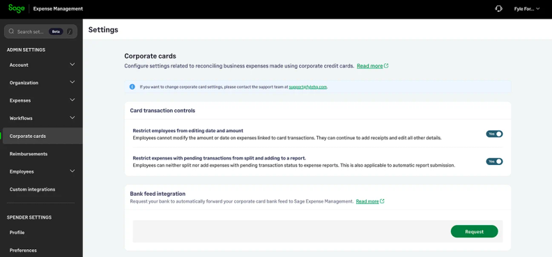 Sage Expense Management Adds Reconciliation and Expense Review Updates