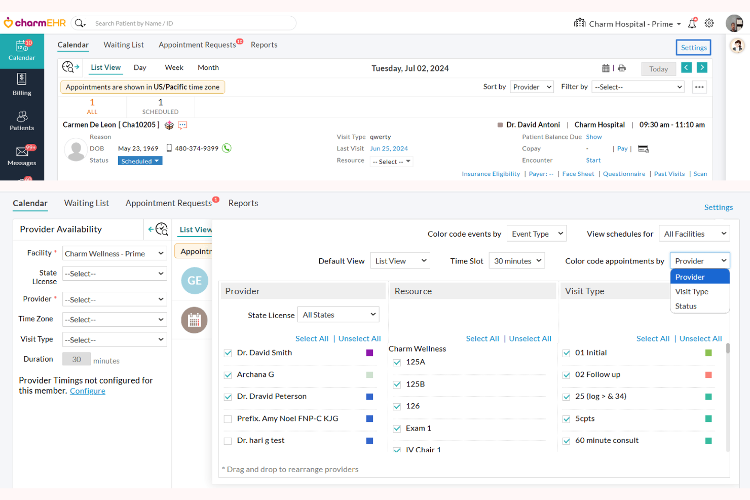 screenshot - CharmHealth EHR Software In-Depth Review
