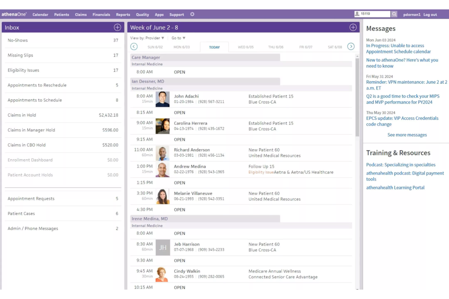 screenshot - Athenahealth Review: Pros, Cons, Features, and Pricing