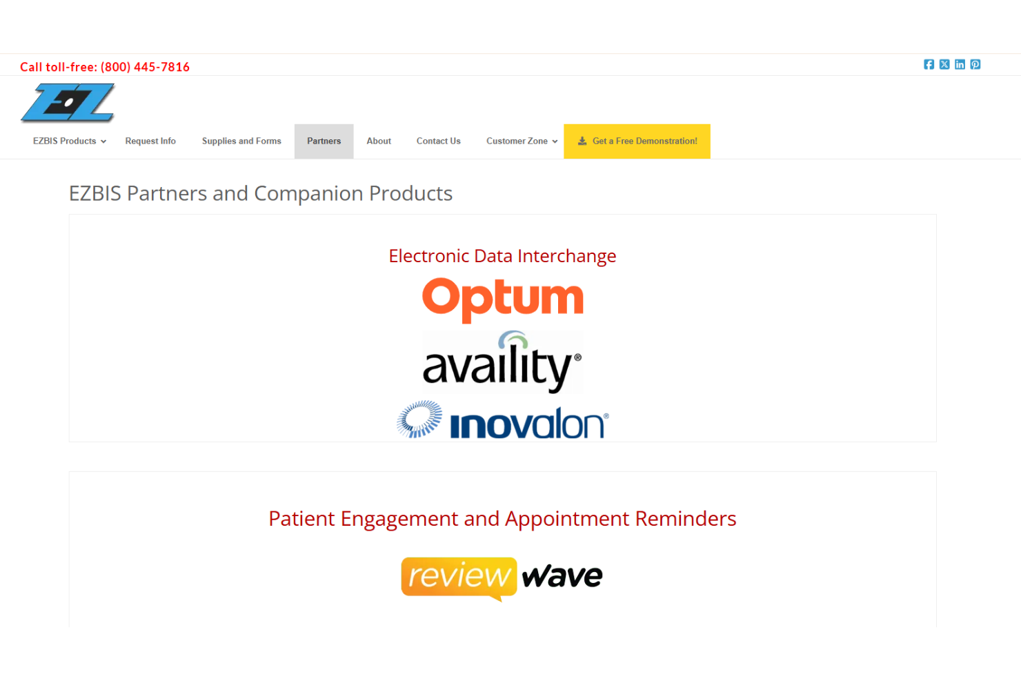 screenshot - EZBIS Chiropractic Software In-Depth Review