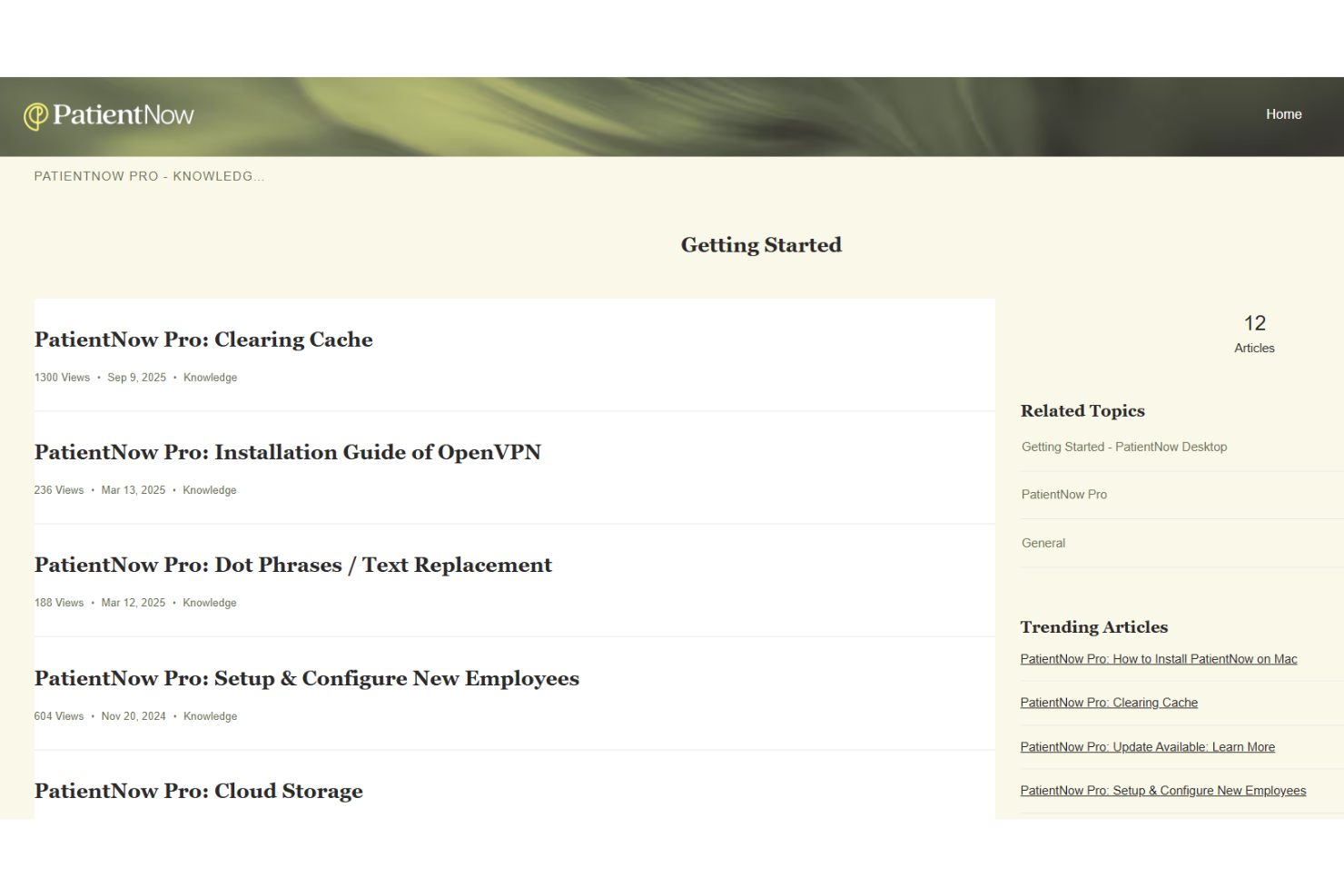 screenshot - PatientNow Review: Pros, Cons, Features and Pricing