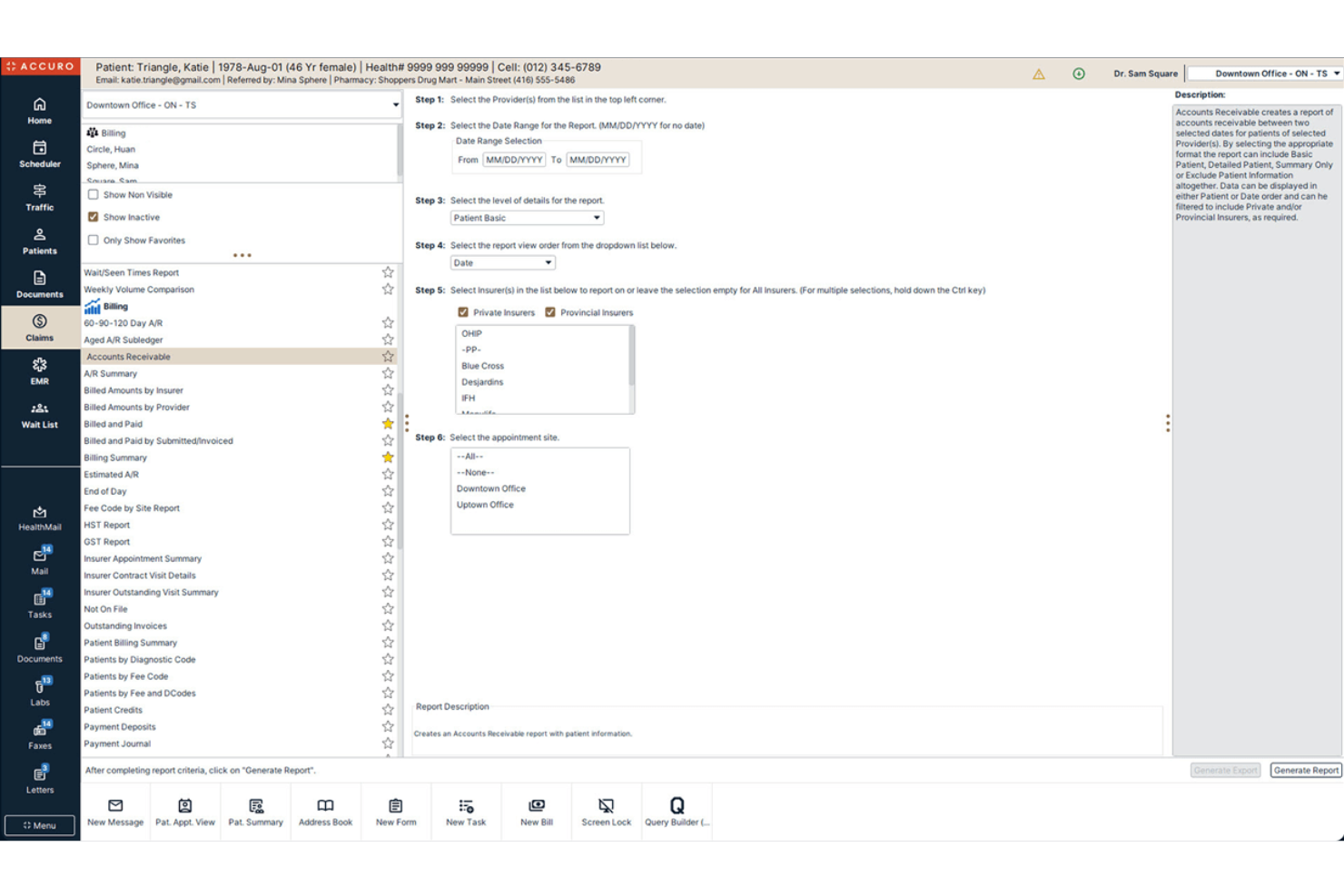 screenshot - Accuro EMR Software In-Depth Review