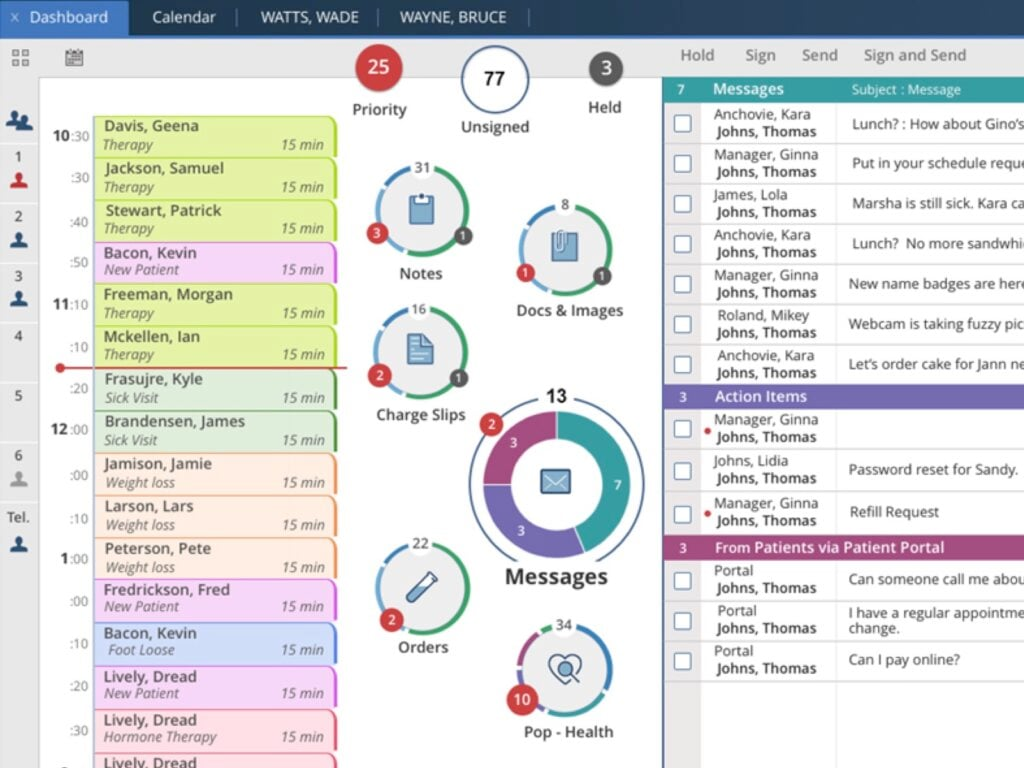 AdvancedMD screenshot - 10 Beste EMR-Software für Substanzmissbrauch 2026 [Meine Bewertungen]