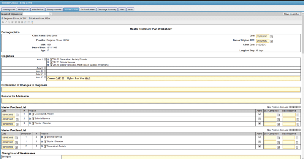 BestNotes screenshot - 10 beste Therapiesoftware im Test 2026
