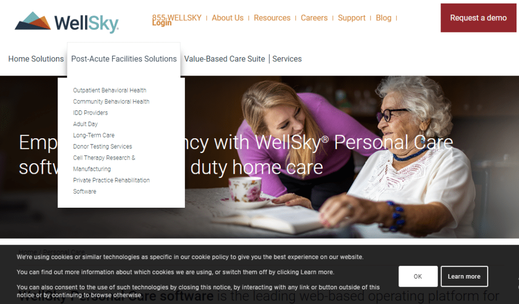 WellSky screenshot - 10 Meilleurs logiciels de coordination des soins évalués en 2026