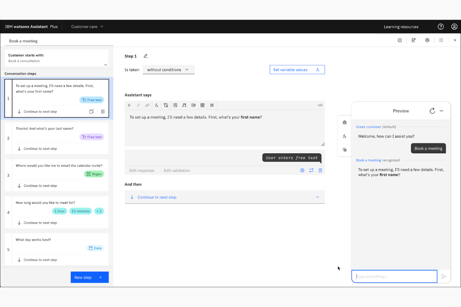 IBM watsonx Assistant screenshot - 16 Beste KI-Lösungen im Gesundheitswesen im Jahr 2026 bewertet