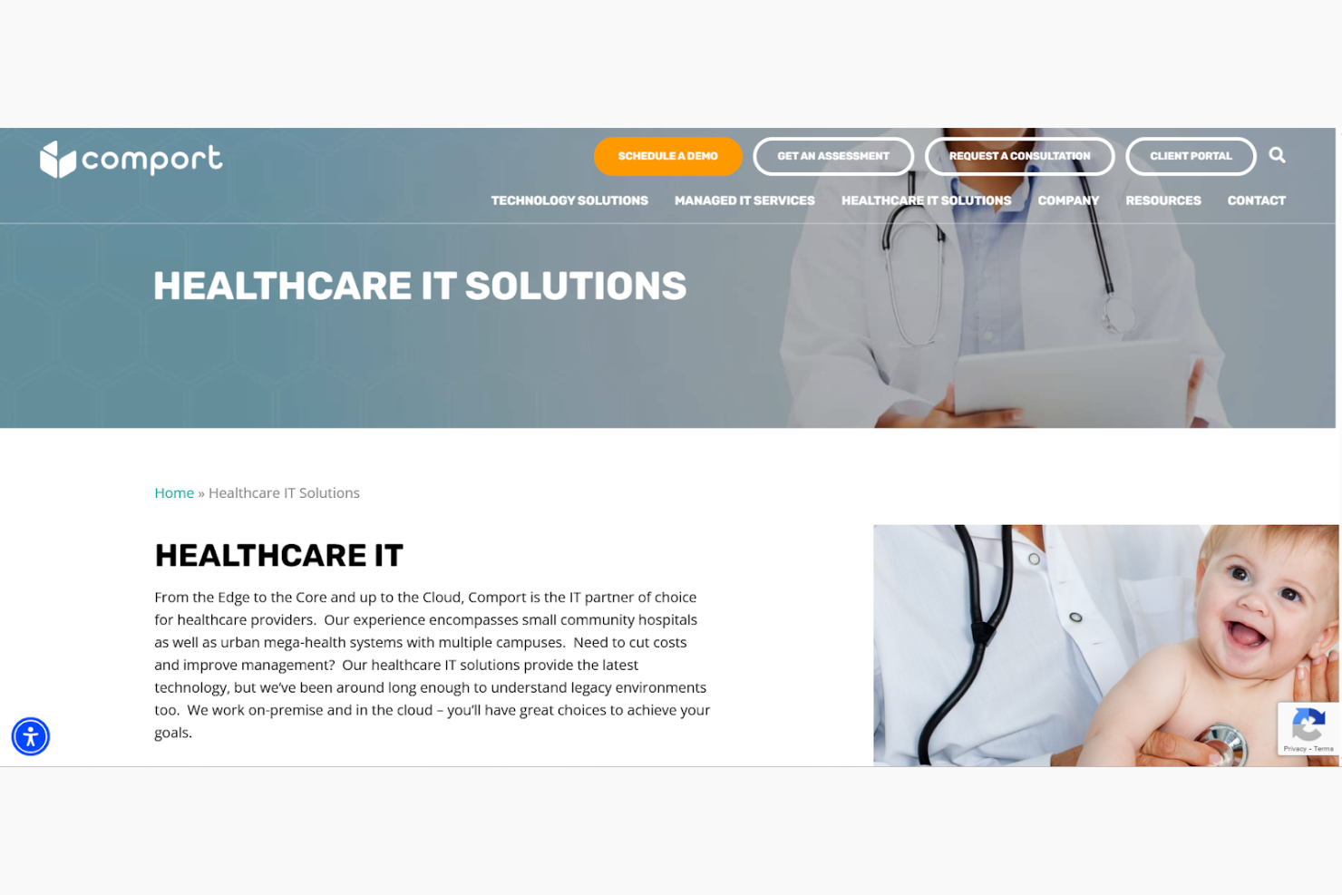 Comport screenshot - 10 Beste IT-Support-Anbieter für Arztpraxen im Test 2026