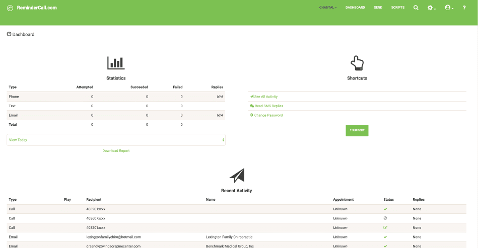 ReminderCall screenshot - 10 besten Terminbenachrichtigungssoftwares im Jahr 2026