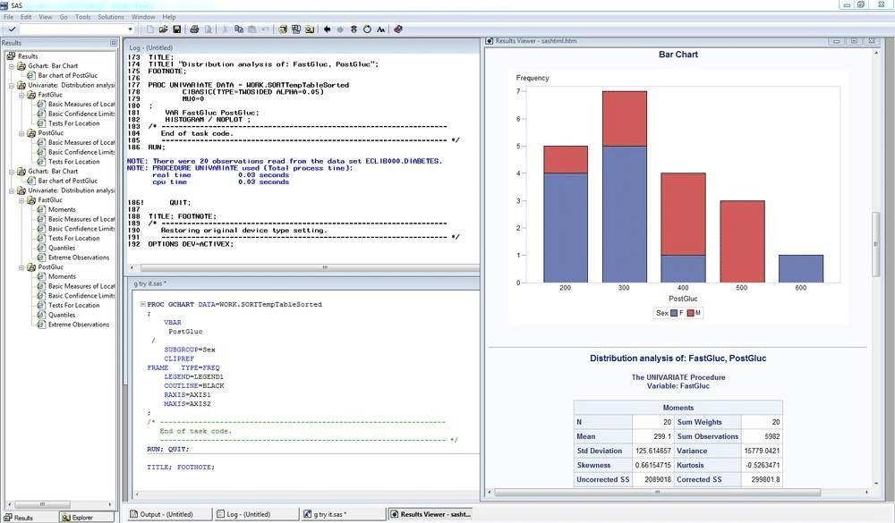 SAS Healthcare Analytics screenshot - 10 meilleurs logiciels d’analyse des données de santé évalués pour 2026