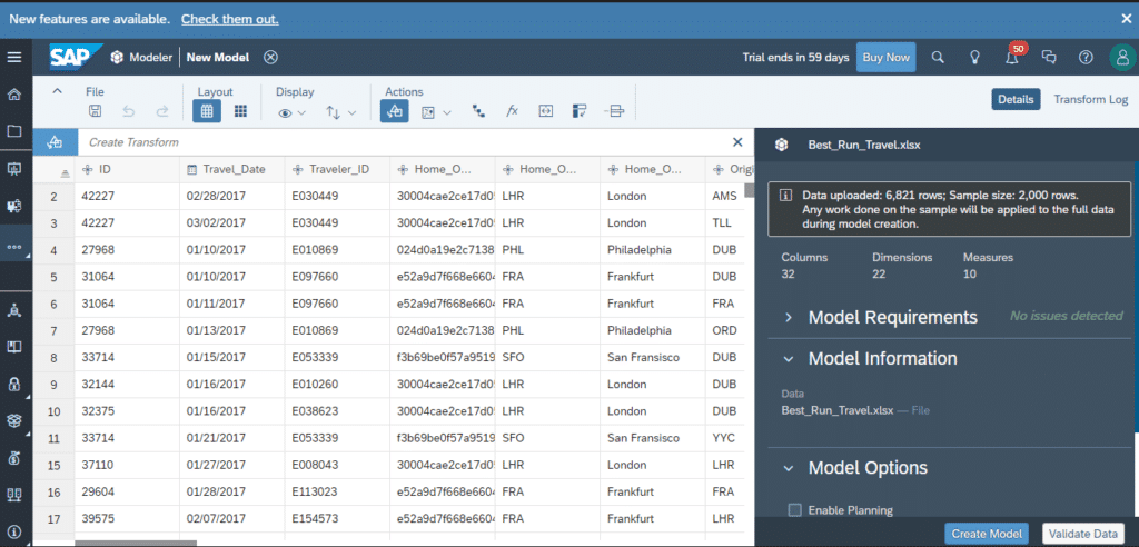 SAP Analytics Cloud screenshot - 10 beste Softwarelösungen für Gesundheitsanalysen im Test für 2026