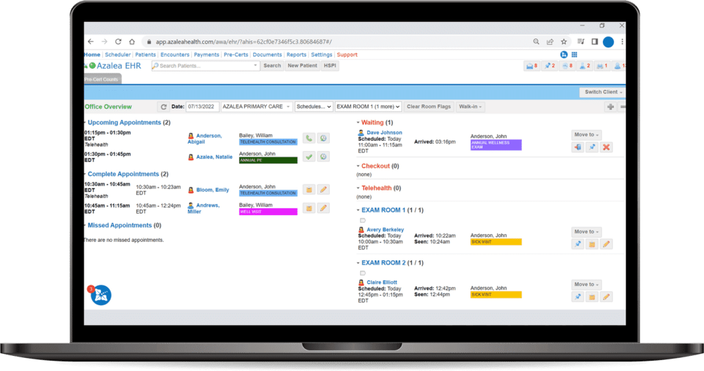 Azalea Health screenshot - 10 Beste Softwarelösungen für Vorabgenehmigungen im Gesundheitswesen für 2026