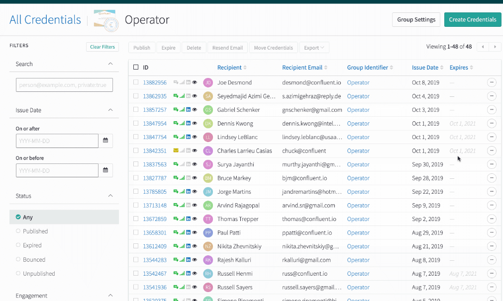 Accredible screenshot - 10 Meilleurs Logiciels de Gestion d’Accréditations de 2026