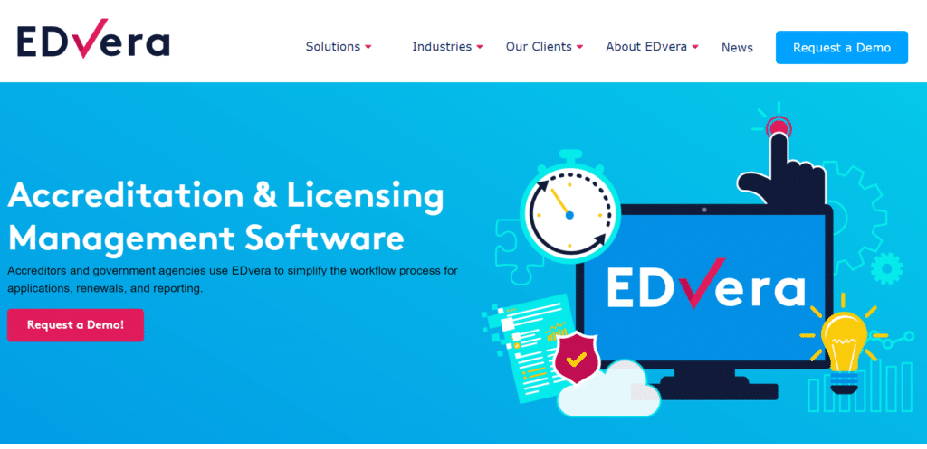 EDvera screenshot - 10 Meilleurs Logiciels de Gestion d’Accréditations de 2026