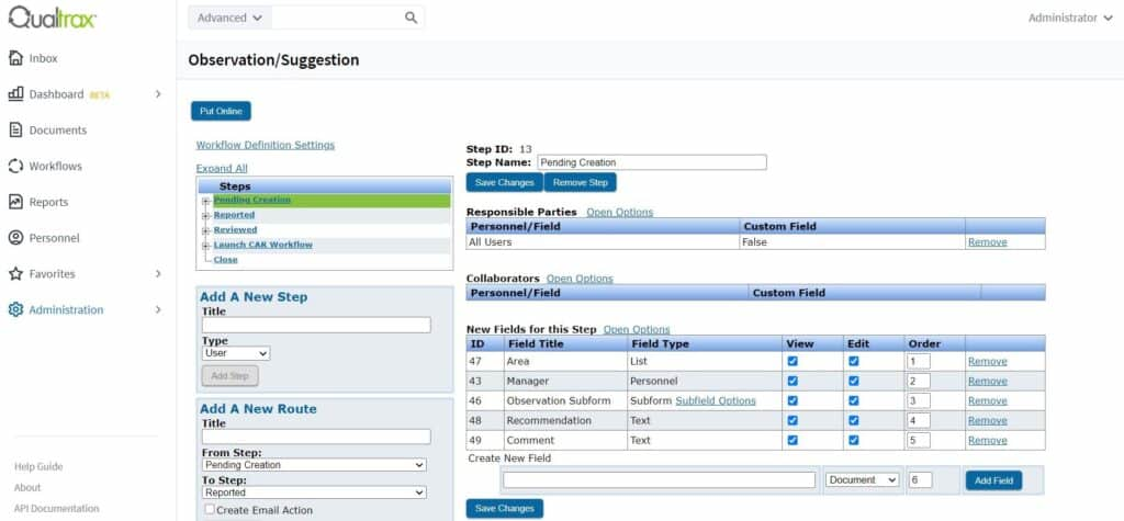 Qualtrax screenshot - 10 beste Akkreditierungsmanagement-Softwares 2026
