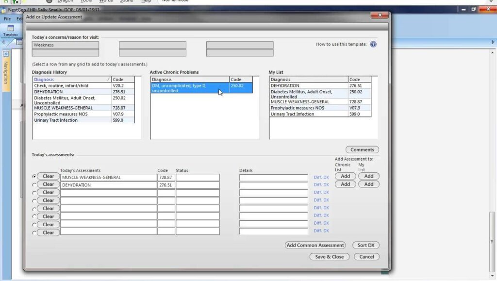 NextGEN screenshot - 10 Meilleurs Logiciels de Rédaction d’Ordonnances de 2026