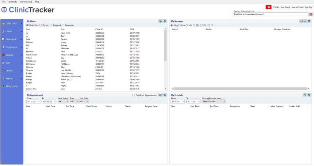 ClinicTracker screenshot - 10 Meilleurs Logiciels de Gestion de Clinique en 2026