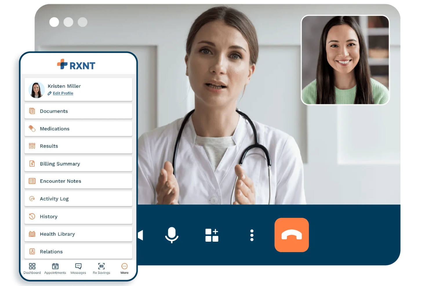 RXNT screenshot - 10 Mejores Software de Telepsiquiatría Para la Salud Mental en 2026