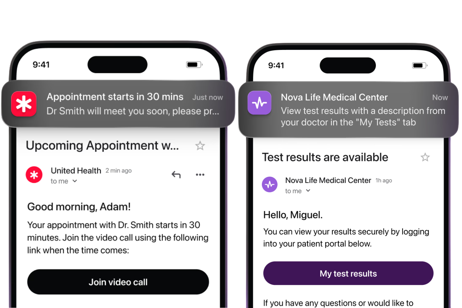 Courier Health screenshot - 10 Migliori software CRM conformi HIPAA nel 2026