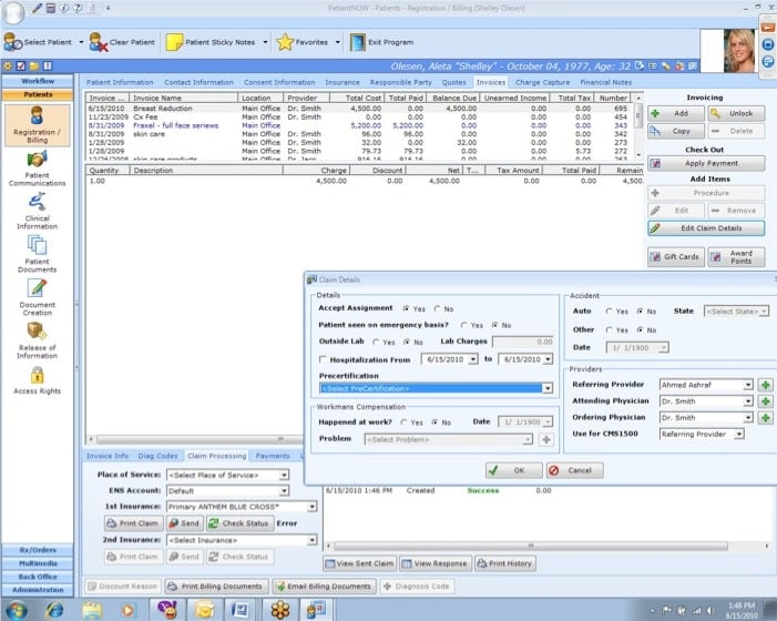 PatientNow screenshot - 10 Mejores EMR para Dermatología para 2026 [Mis Reseñas]