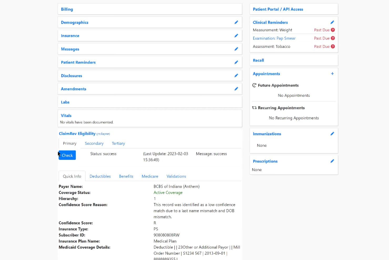 OpenEMR screenshot - 9 Beste kostenlose EMR im Jahr 2026