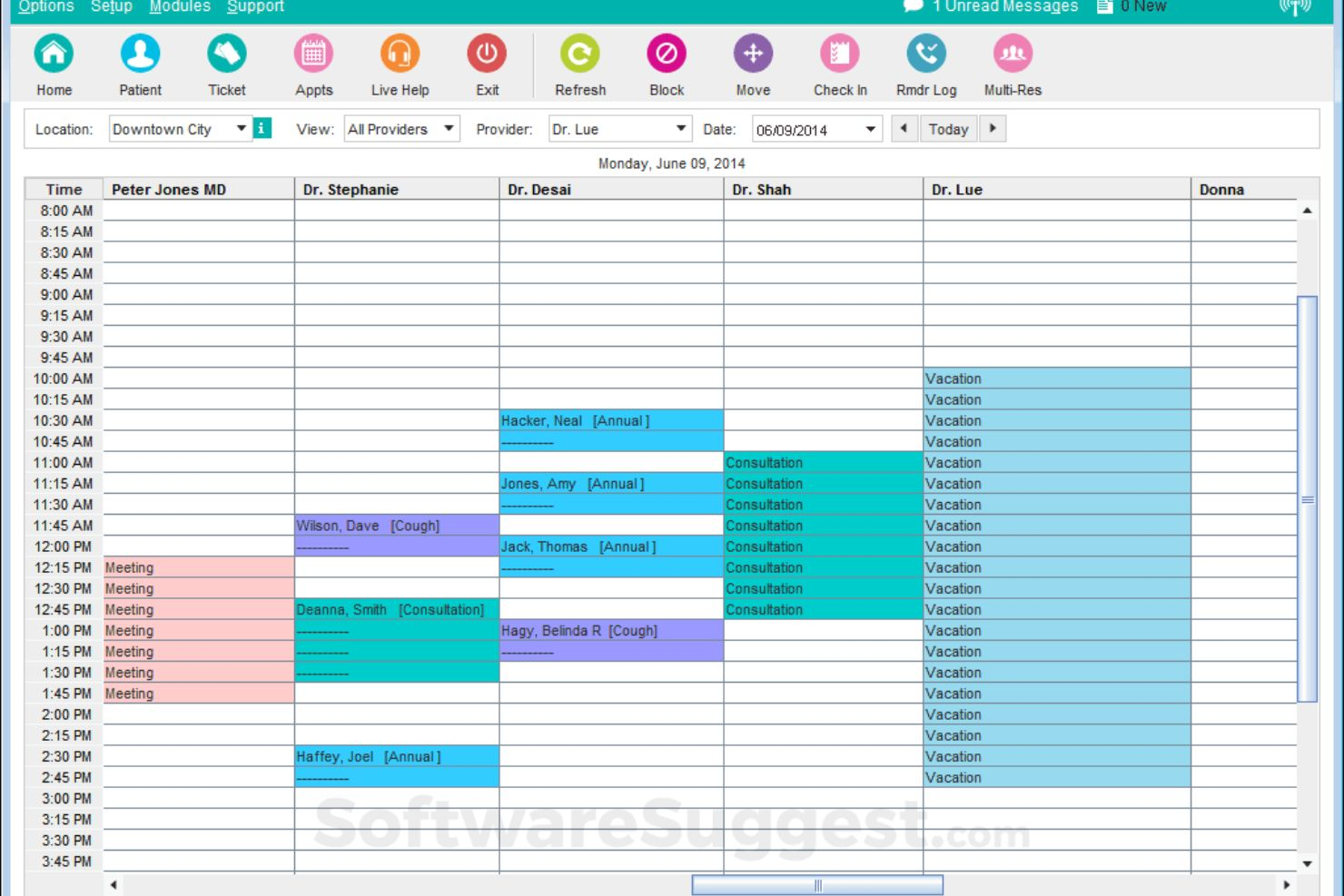 NueMD screenshot - 10 Mejores Software de Gestión de Consultas de 2026
