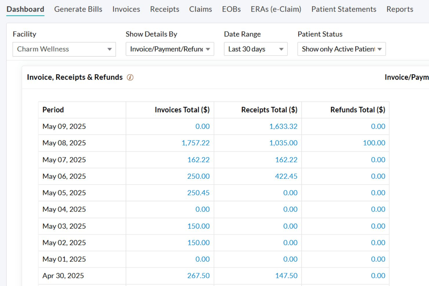 CharmHealth screenshot - 9 Mejores EMR Gratuitos en 2026