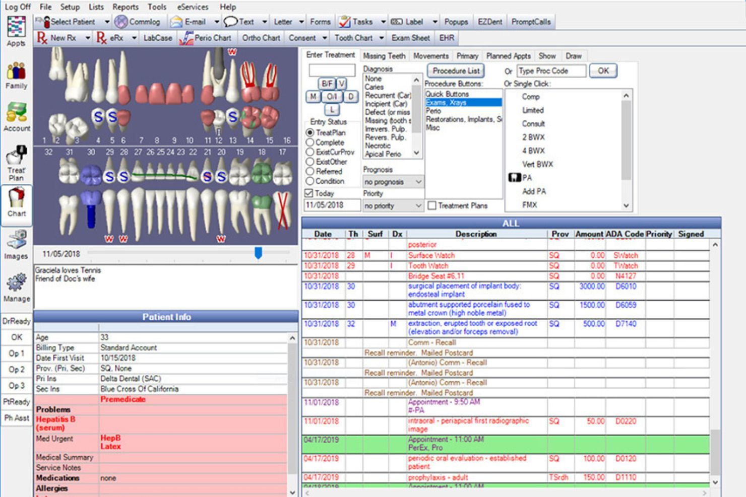 Practice-Web screenshot - I 10 migliori software dentali recensiti nel 2026