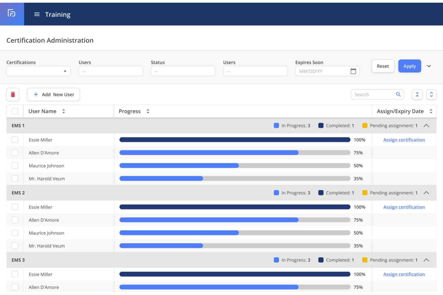 First Due screenshot - 10 Migliori software di pianificazione EMS nel 2026