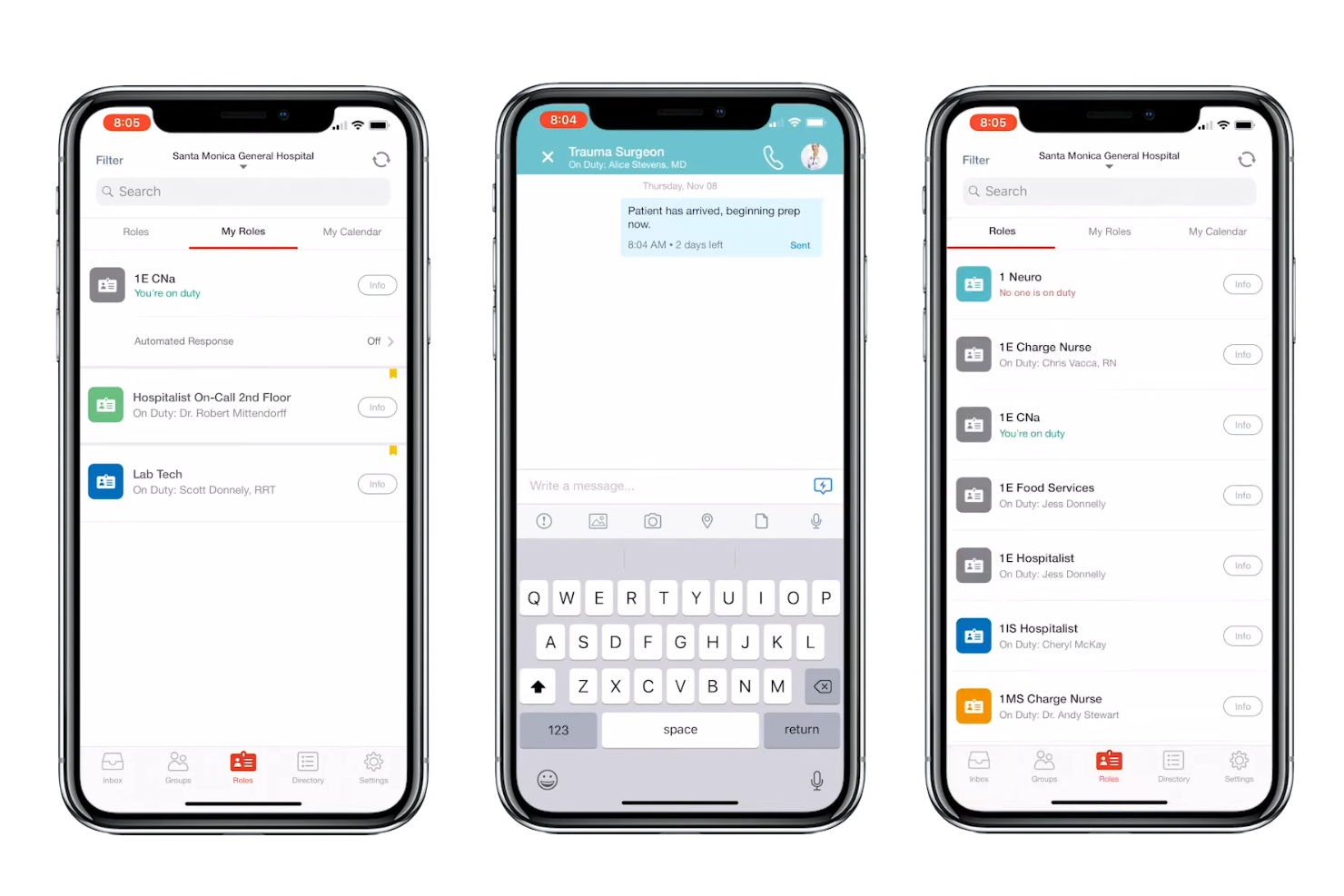 TigerConnect screenshot - 10 programas de mensajería compatibles con HIPAA para 2026