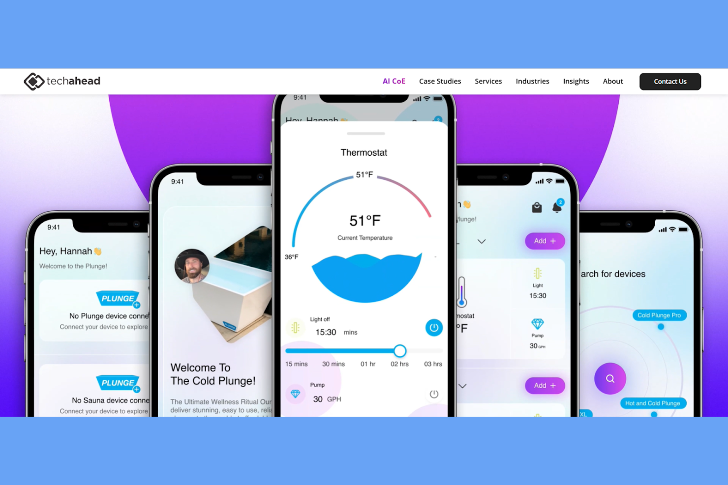 TechAhead screenshot - 10 Migliori Aziende di Sviluppo App per la Sanità Recensite nel 2026