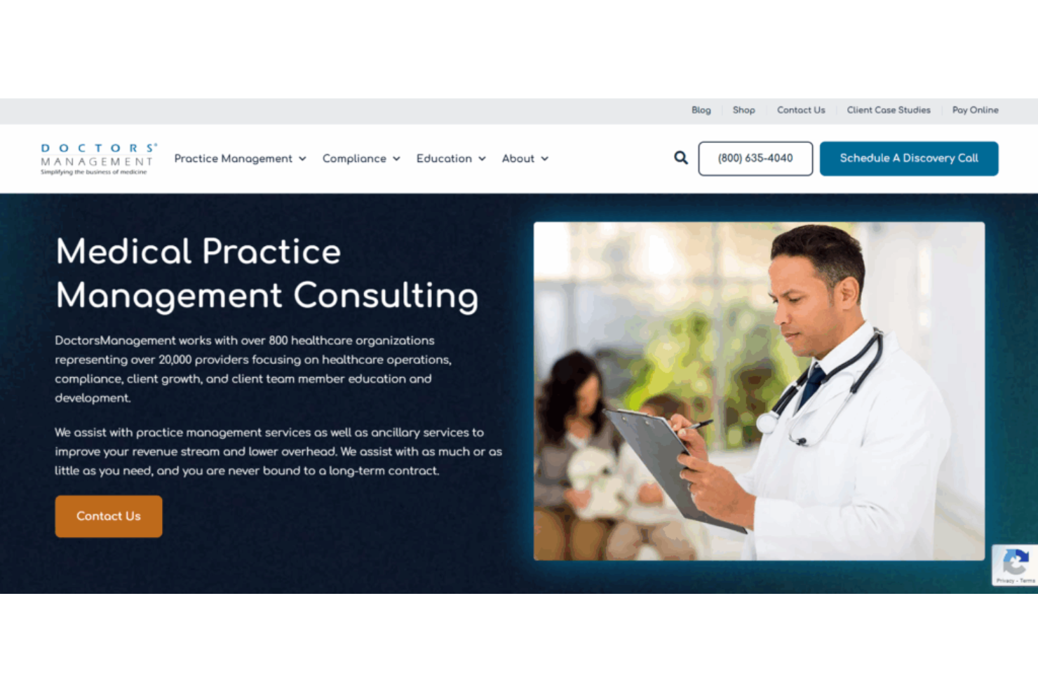 DoctorsManagement. screenshot - Las 10 mejores empresas de gestión de consultorios médicos de 2026