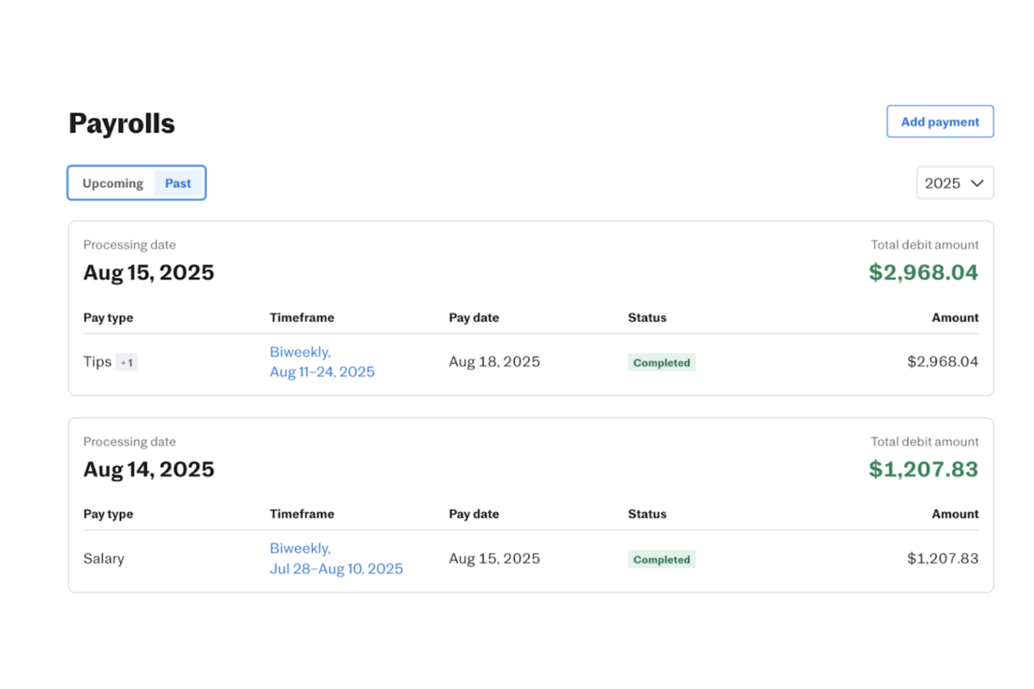 Justworks screenshot - 1 mejores programas de nómina para atención domiciliaria revisados para 2026
