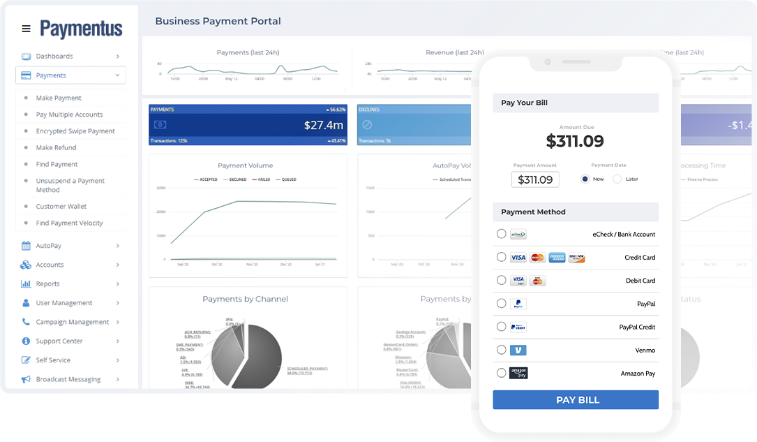 Paymentus screenshot - 1 Mejores Soluciones de Pago para el Sector Salud Analizadas en 2026