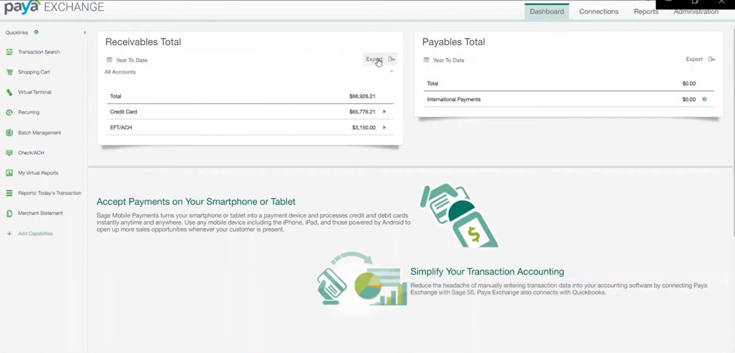 Paya screenshot - 10 migliori soluzioni di pagamento per il settore sanitario recensite nel 2026