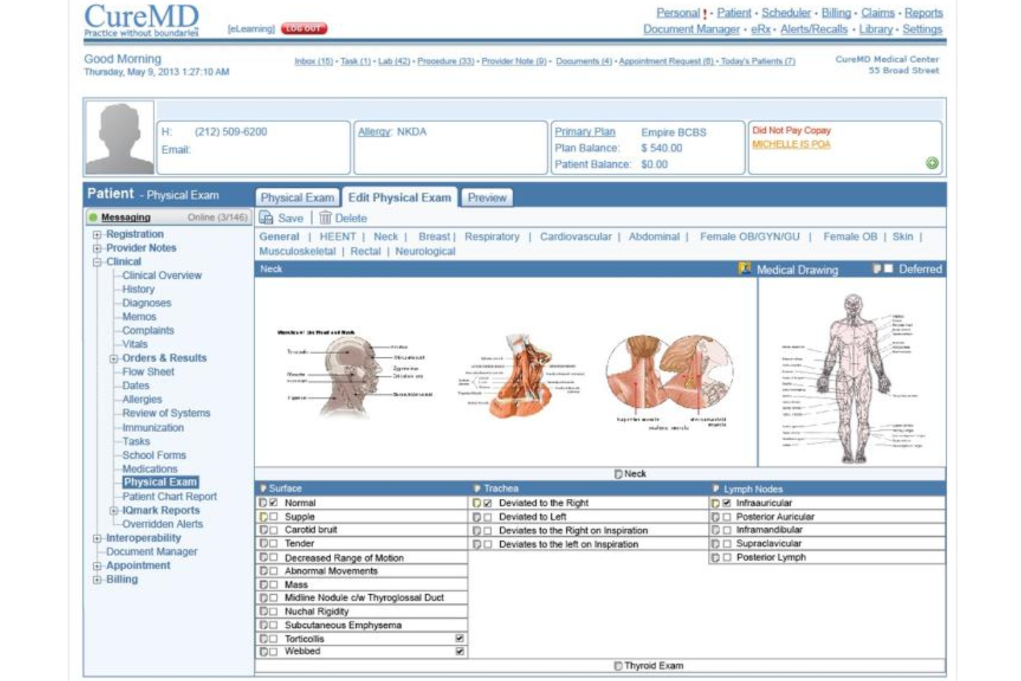 CureMD screenshot - 10 Migliori servizi di fatturazione medica recensiti per 2026