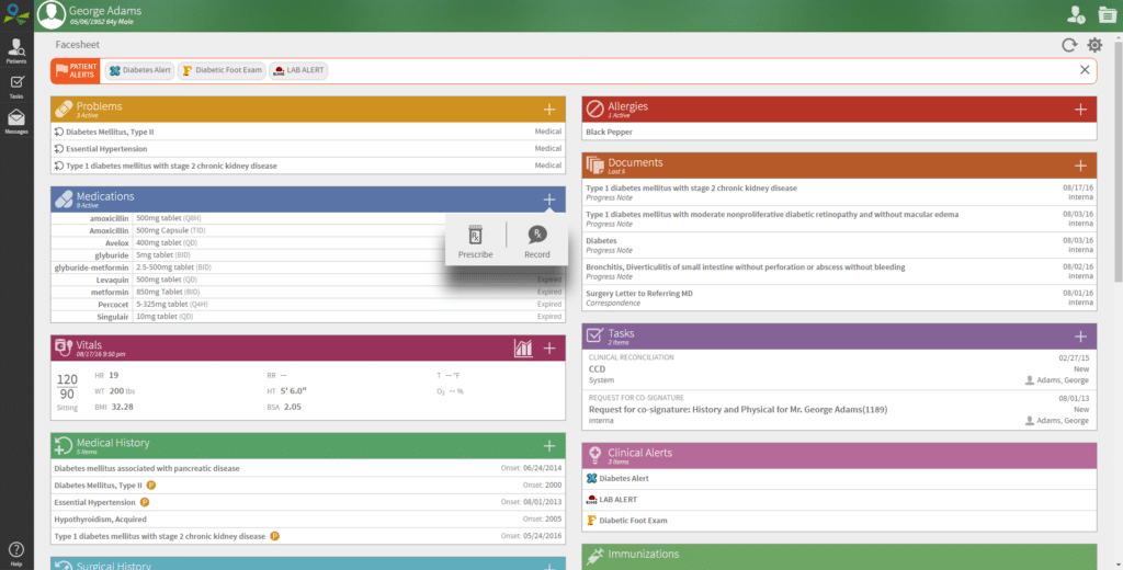 Greenway Health screenshot - 10 mejores programas médicos empresariales revisados en 2026