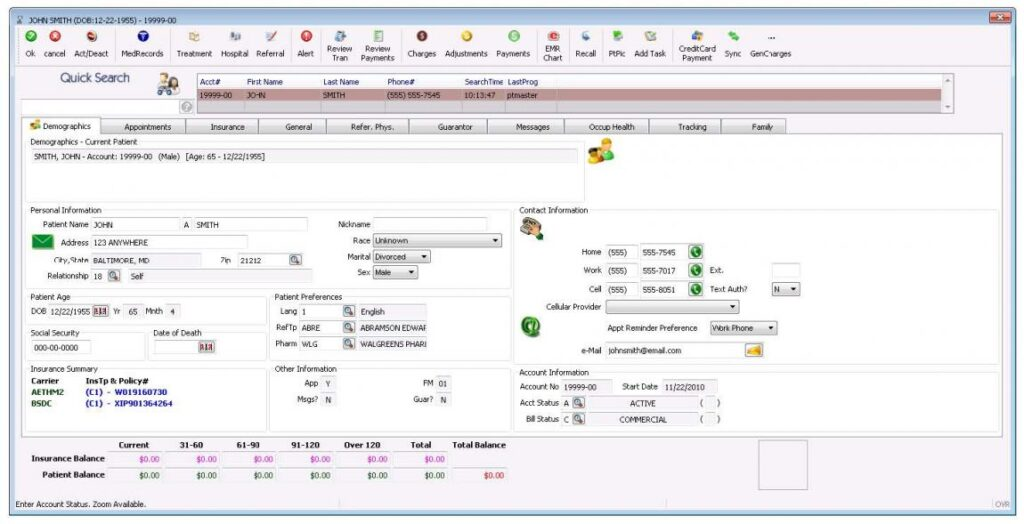 HARMONY Medical screenshot - 10 mejores soluciones de HCE para atención urgente analizadas para 2026