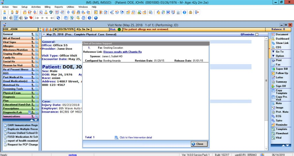 Meditab screenshot - 10 Mejores Sistemas EMR Dentales Reseñados en 2026