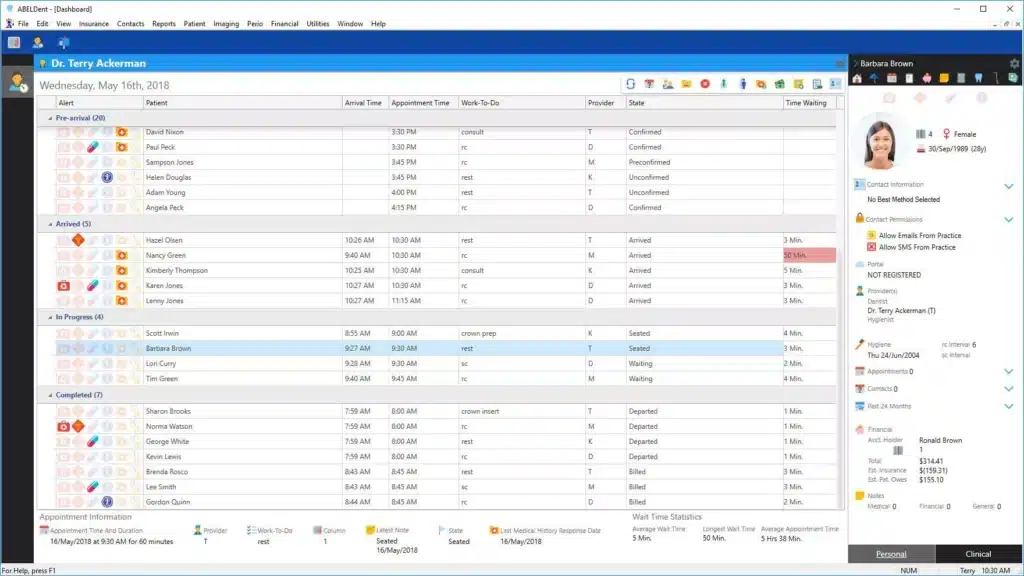 ABELDent screenshot - 10 Mejores Sistemas EMR Dentales Reseñados en 2026