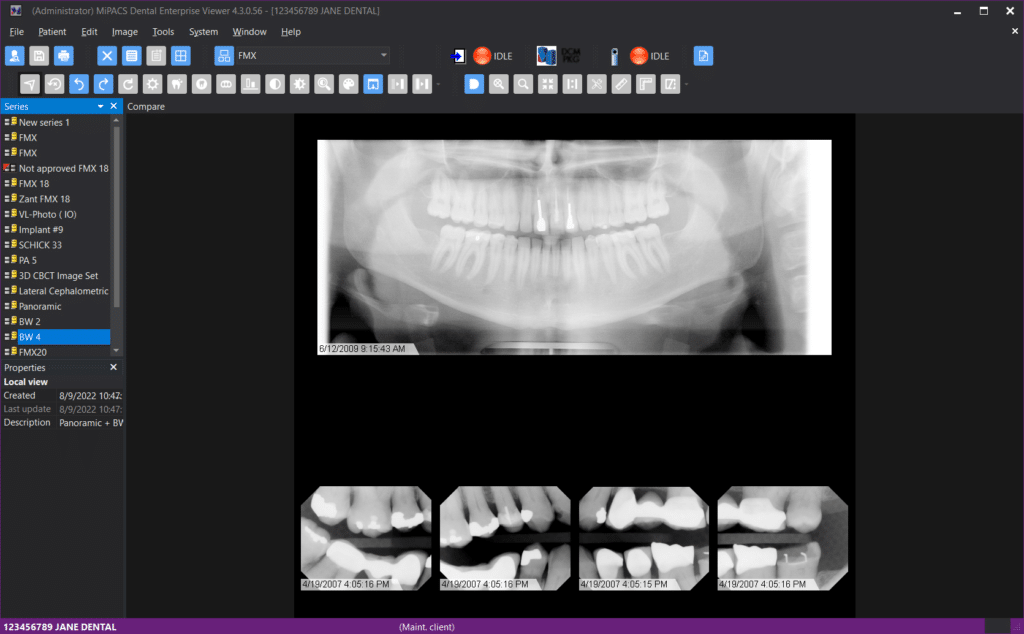 Medicor Imaging MiPACS screenshot - 10 Migliori Software DICOM Recensiti per il 2026