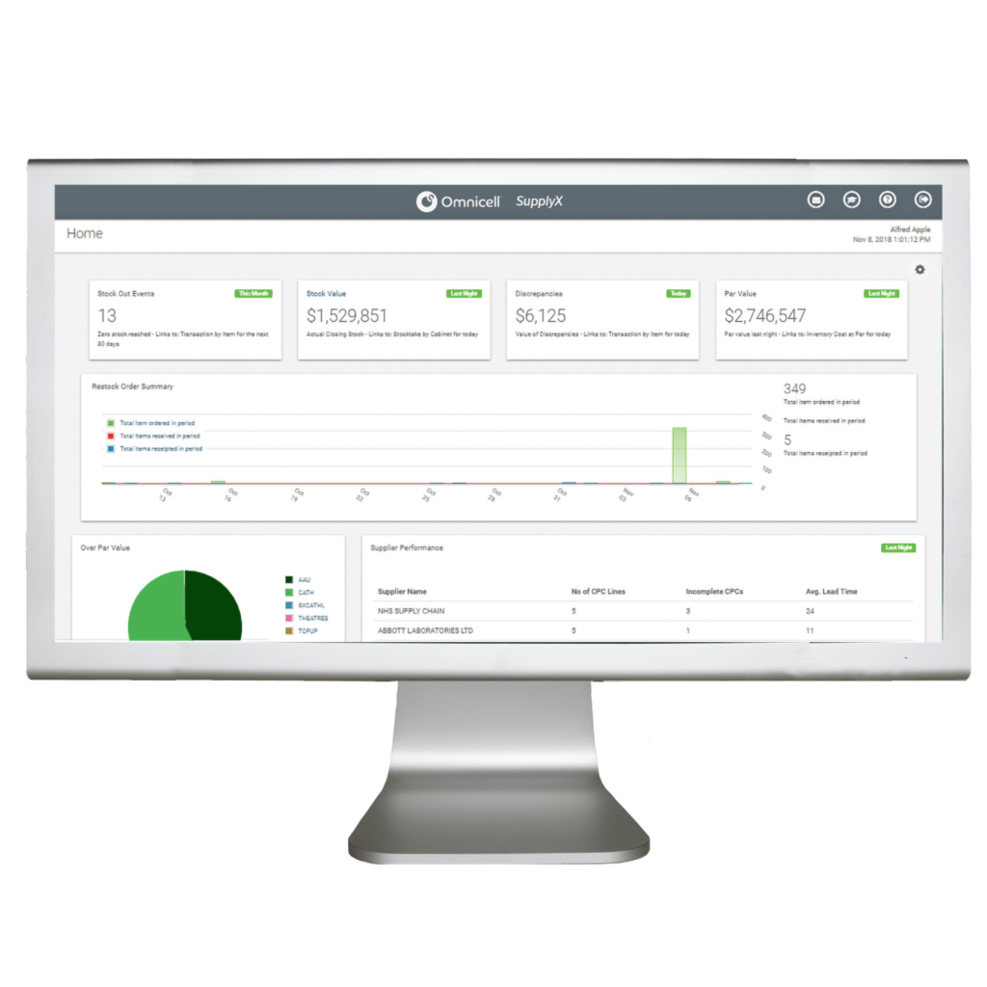 Omnicell Central Pharmacy Manager Software screenshot - 10 Migliori Soluzioni Software per Farmacie Recensite per 2026