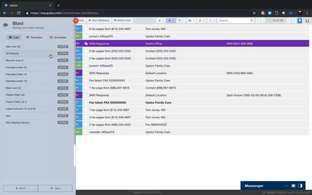 Updox screenshot - 10 Mejores Software de Telepsiquiatría Para la Salud Mental en 2026
