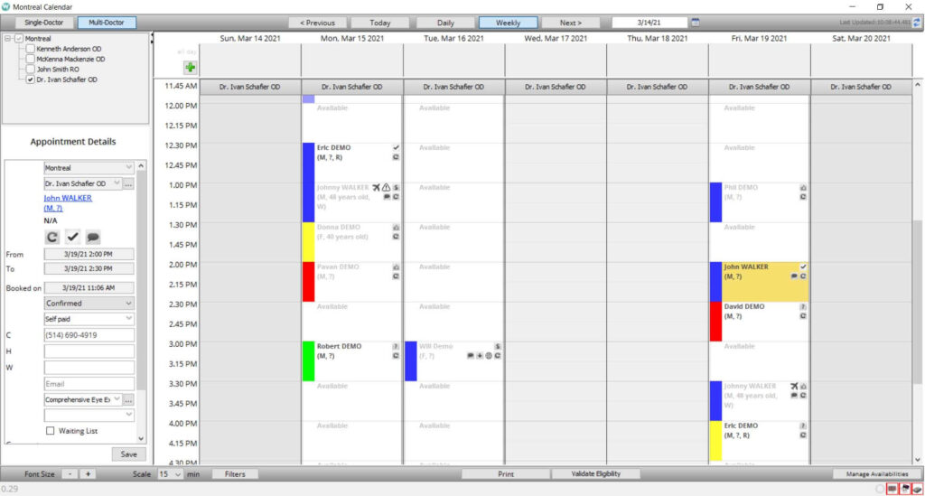 WINK screenshot - 10 Migliori software di optometria nel 2026