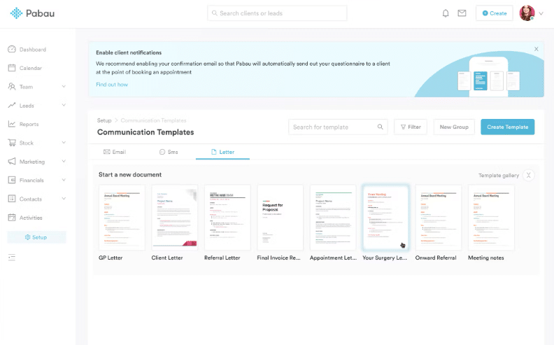 Pabau screenshot - 10 Mejores Software para Spas Médicos Analizados en 2026
