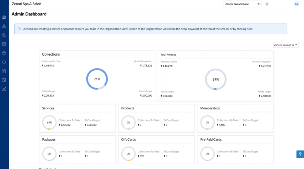 Zenoti screenshot - 10 Mejores Software para Spas Médicos Analizados en 2026