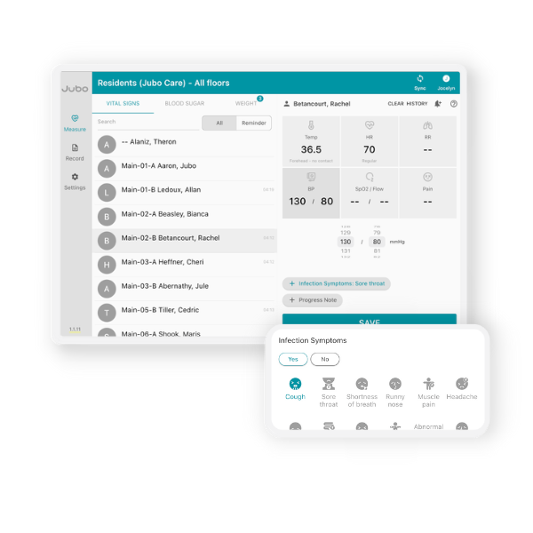 Jubo screenshot - 10 Mejores Software para Residencias de Ancianos Analizados en 2026