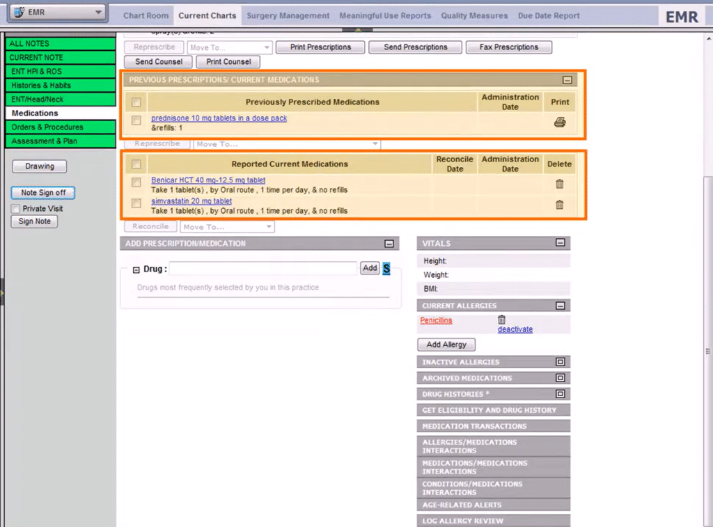 WRS Health screenshot - 10 Mejores Programas de Historia Clínica Electrónica para Alergias Analizados para 2026