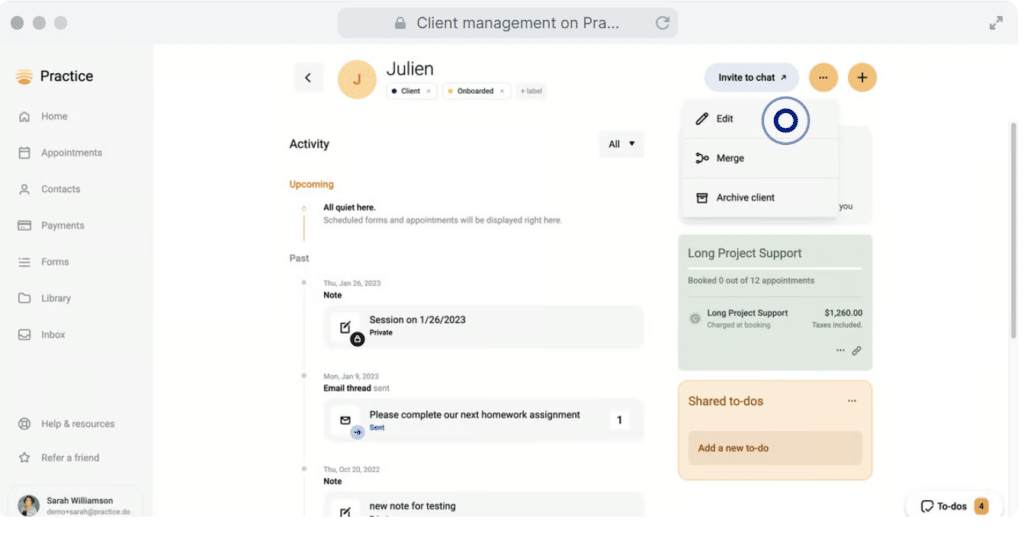 Practice screenshot - 10 Migliori Software di Logopedia per 2026